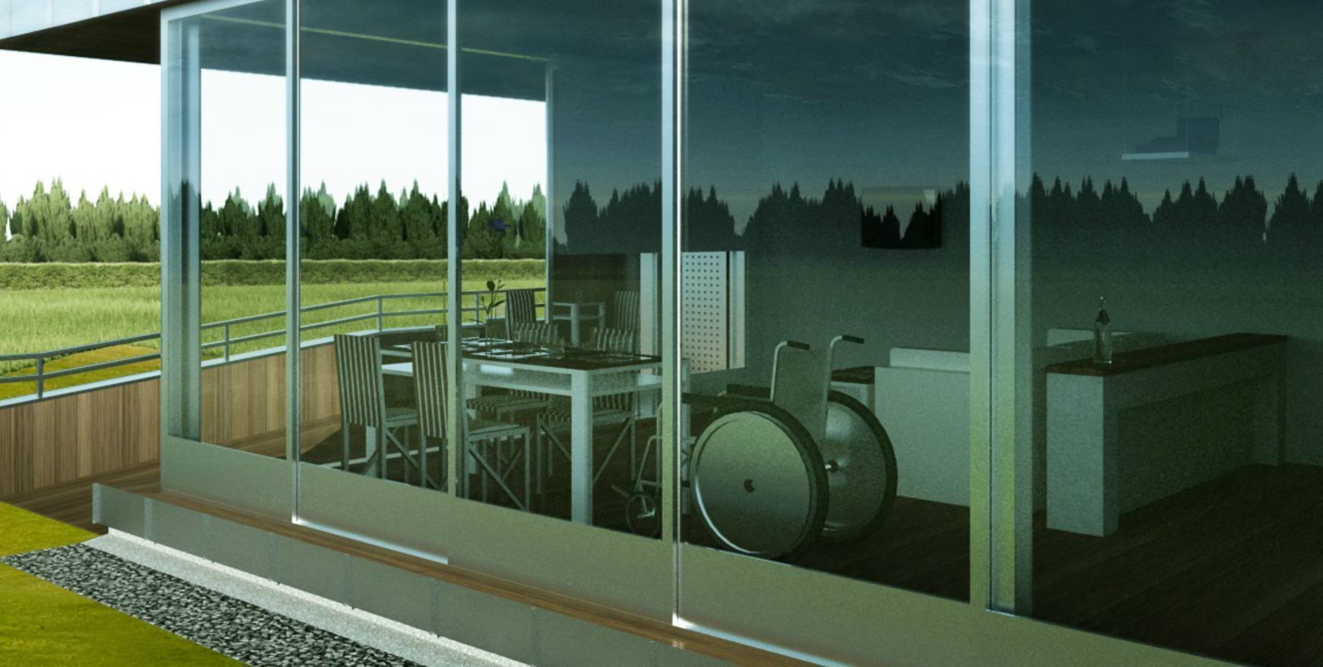 Wheelchair for DP 3D model_26