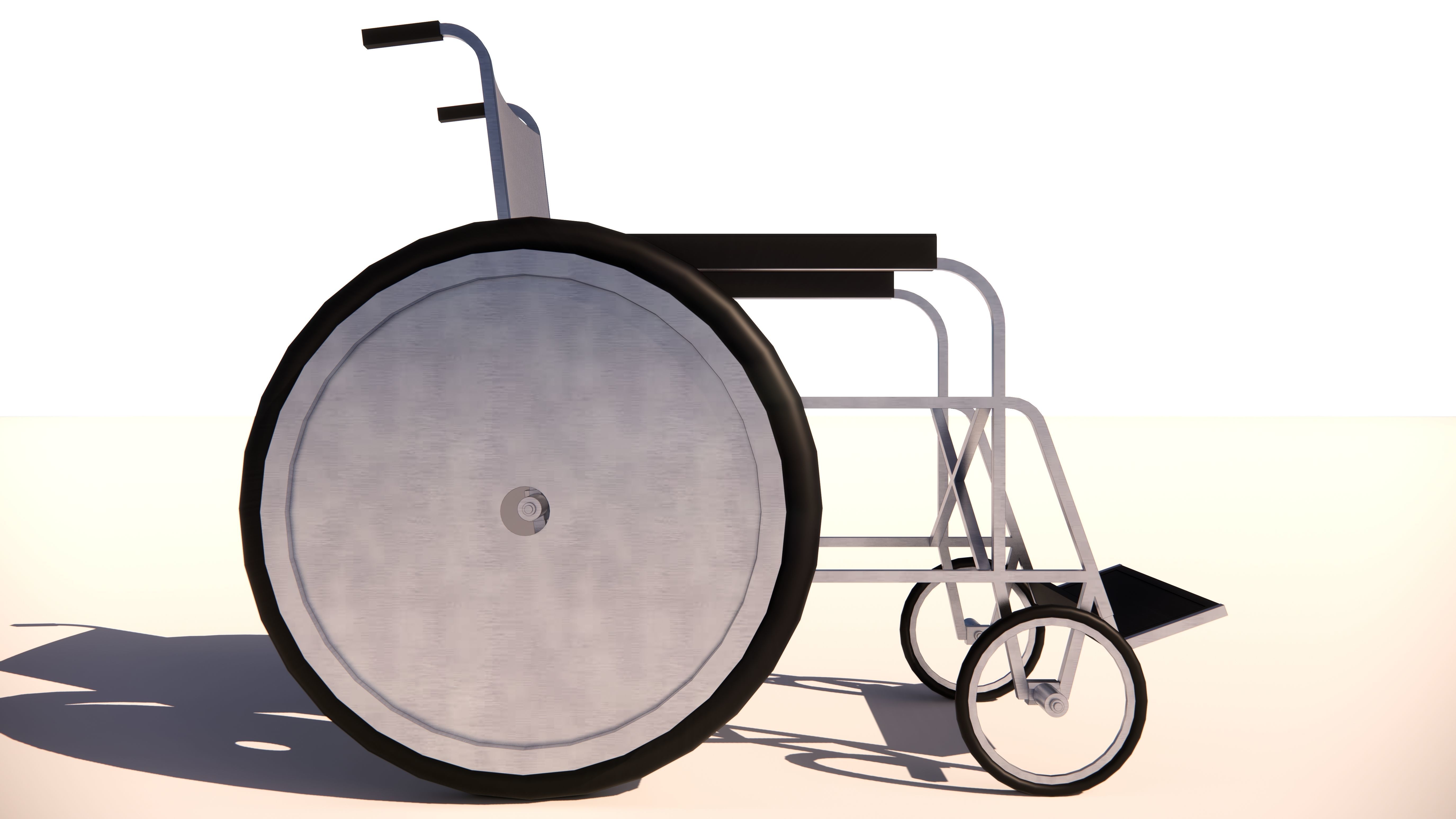 Wheelchair for DP 3D model_18