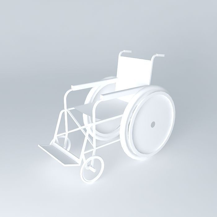 Wheelchair for DP 3D model_28