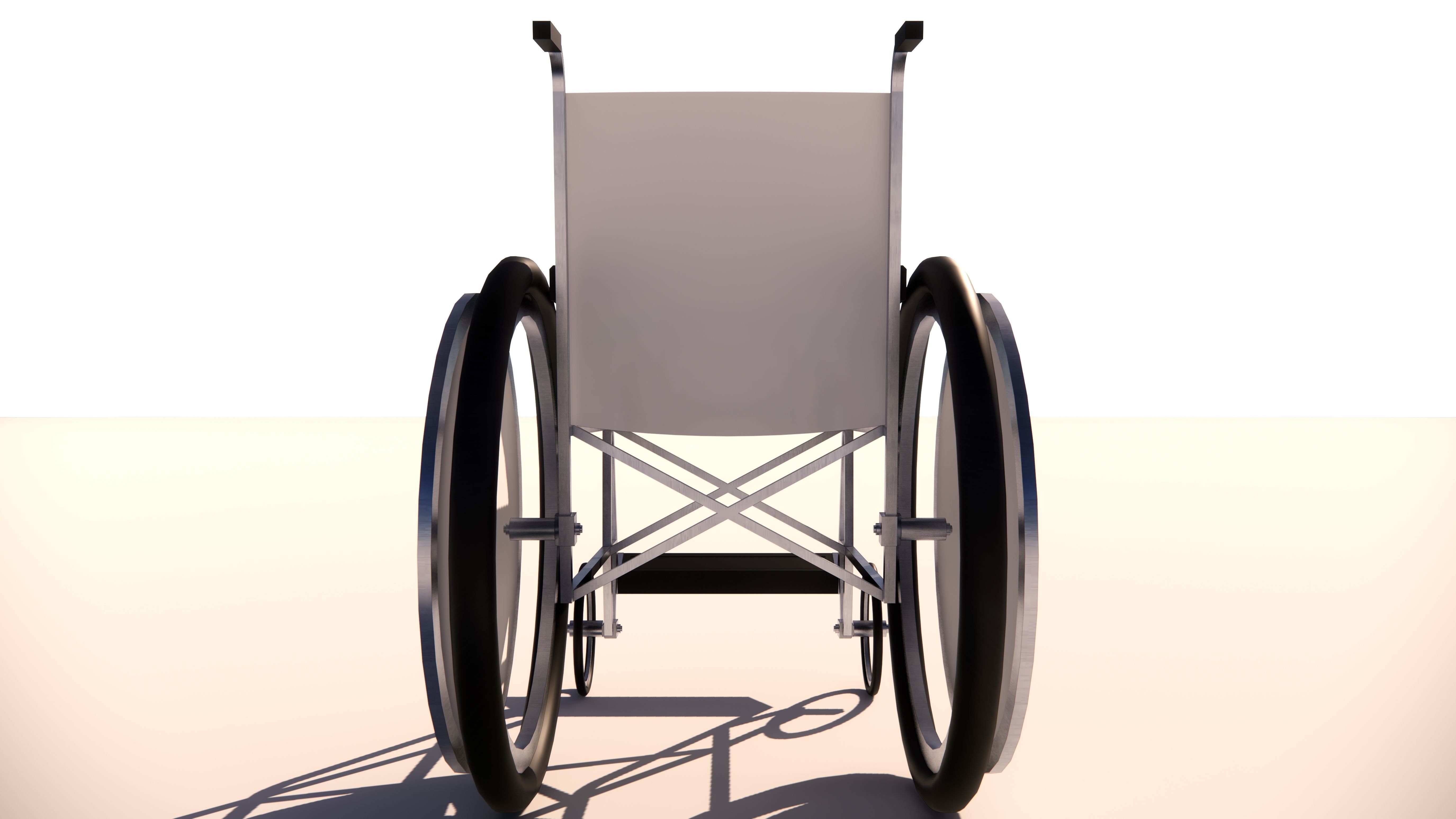 Wheelchair for DP 3D model_24
