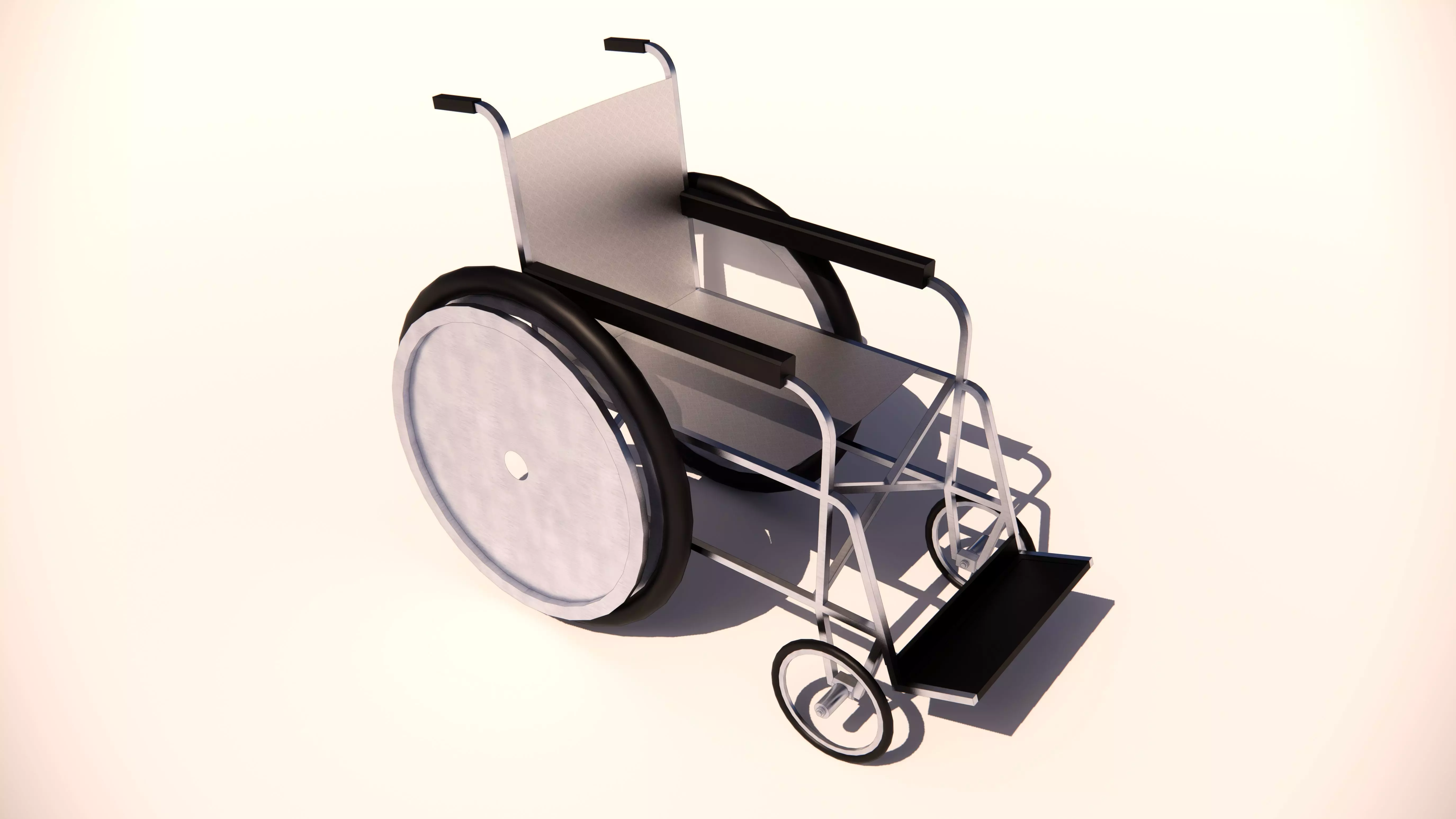 Wheelchair for DP 3D model_0