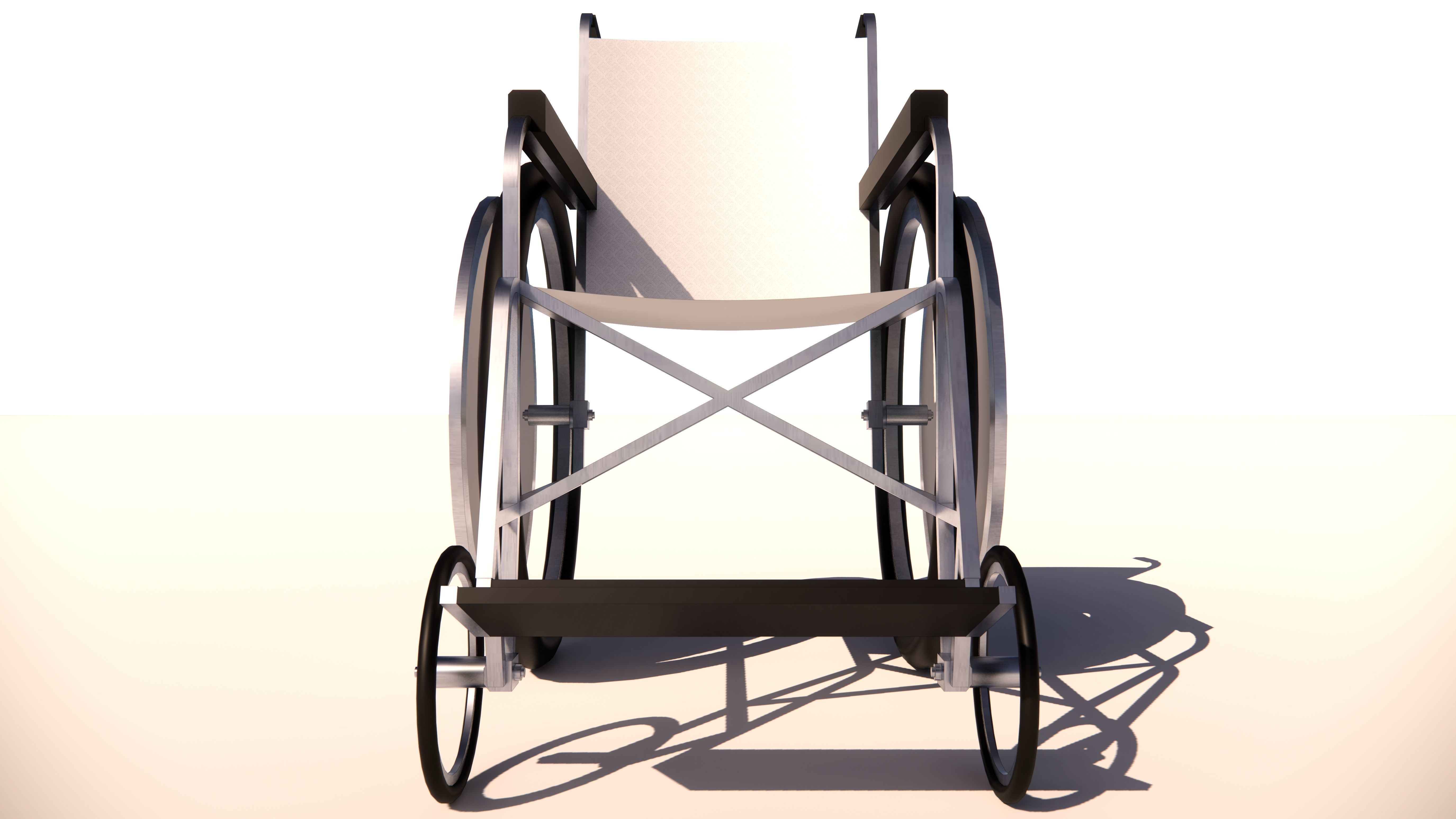 Wheelchair for DP 3D model_20