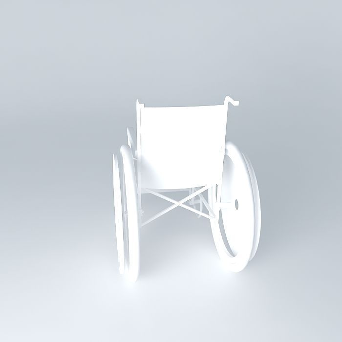 Wheelchair for DP 3D model_30