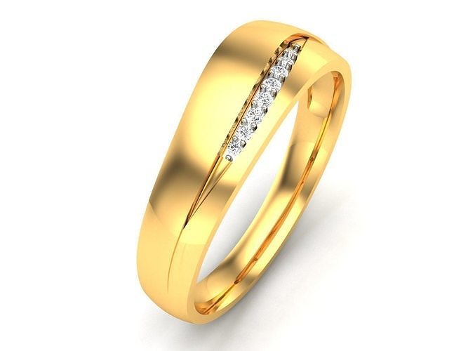 Women Band Ring 3dm render detail 3D print model