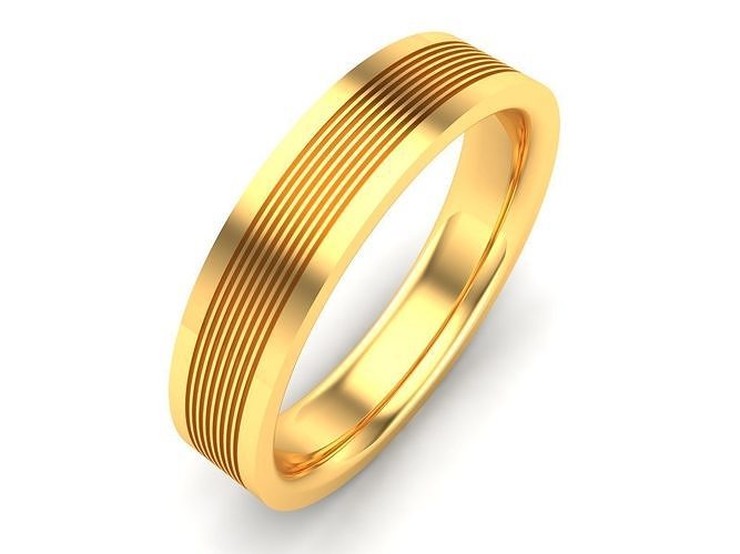 Women Band Ring 3dm render detail 3D print model