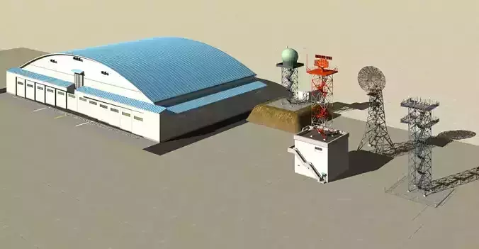 Aircraft hanger and 4rader