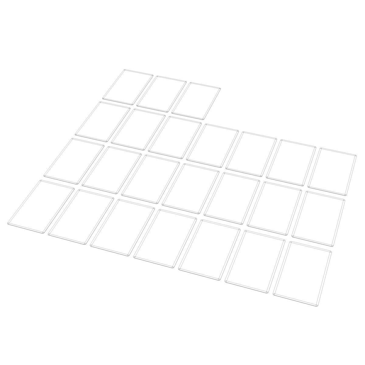 Old Tarot Cards - Major Arcana - Tinted Low-poly 3D model_4