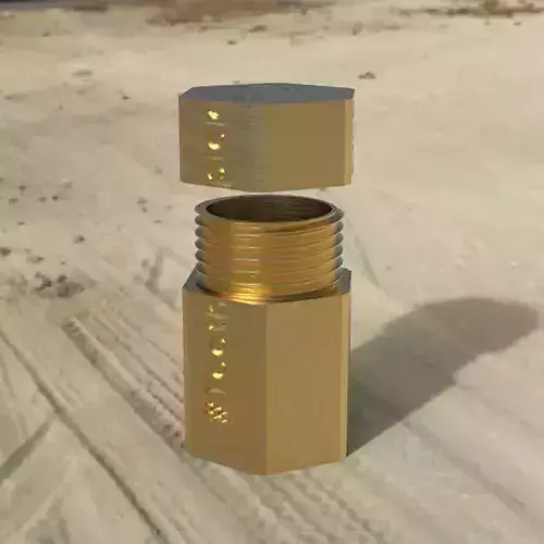 Tooth picks box - tank 3D print model