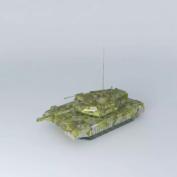 Tank prototype Sultan 203 3D model_0