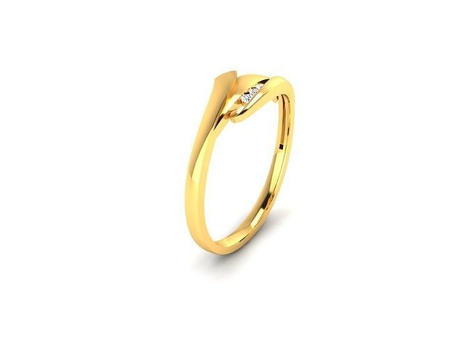 Women Band Ring 3dm render detail 3D print model