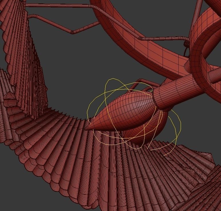 Aberdeen 9 Light Chandelier 3D model_4