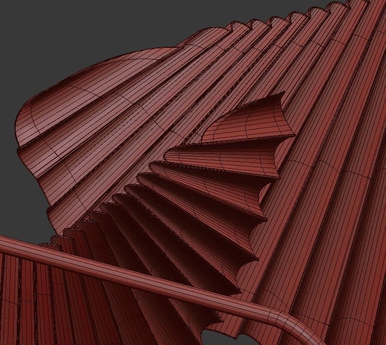 Aberdeen 9 Light Chandelier 3D model_6