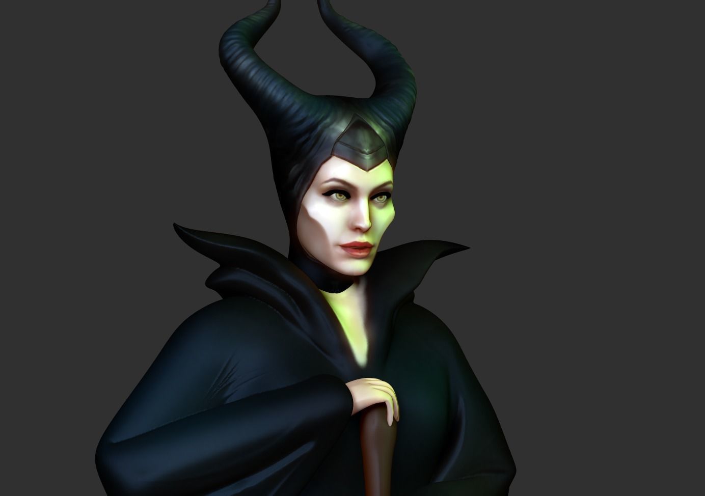 Maleficent 2 - Fan art 3D print model_4