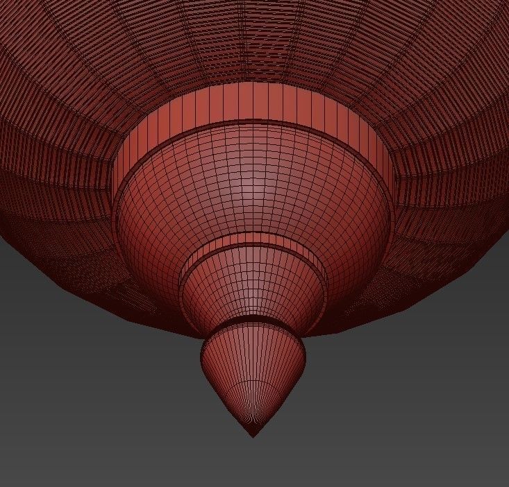 Modern Pendant Light Moroccan Hanging 3D model_5