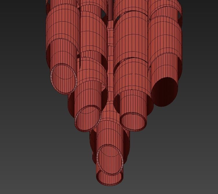 Segretto 1 Light Mini Pendant 3D model_6