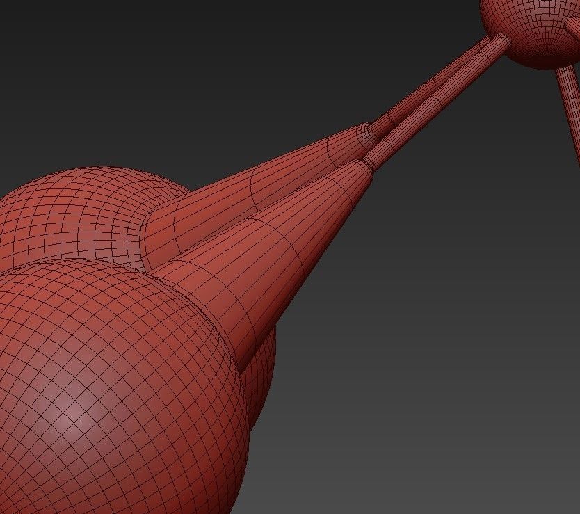 Twelve Globe Limited Edition Chandelier by Fedele Papagni 3D model_5