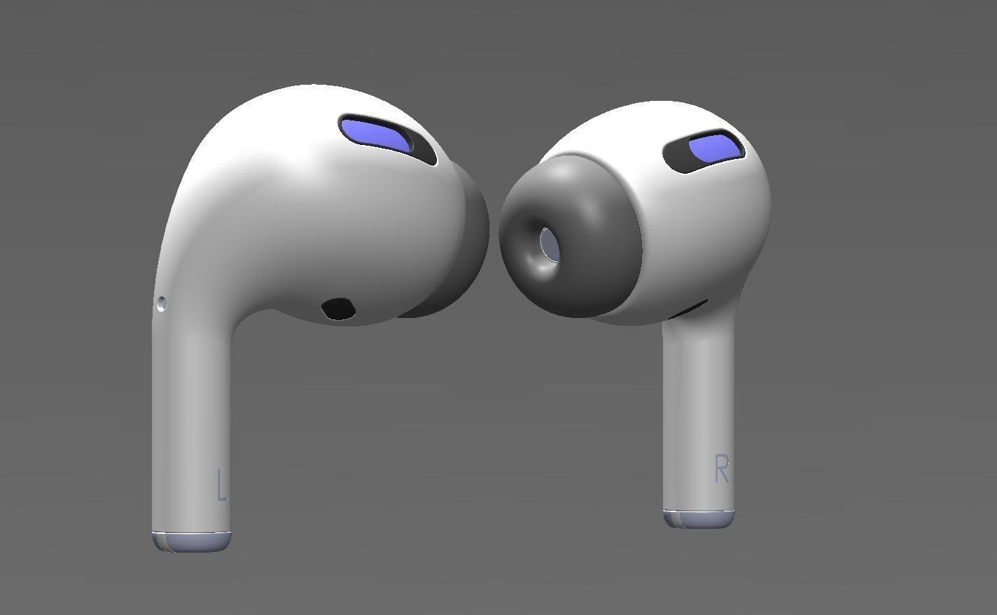 AIRPODS PRO CONCEPT 3D model_9