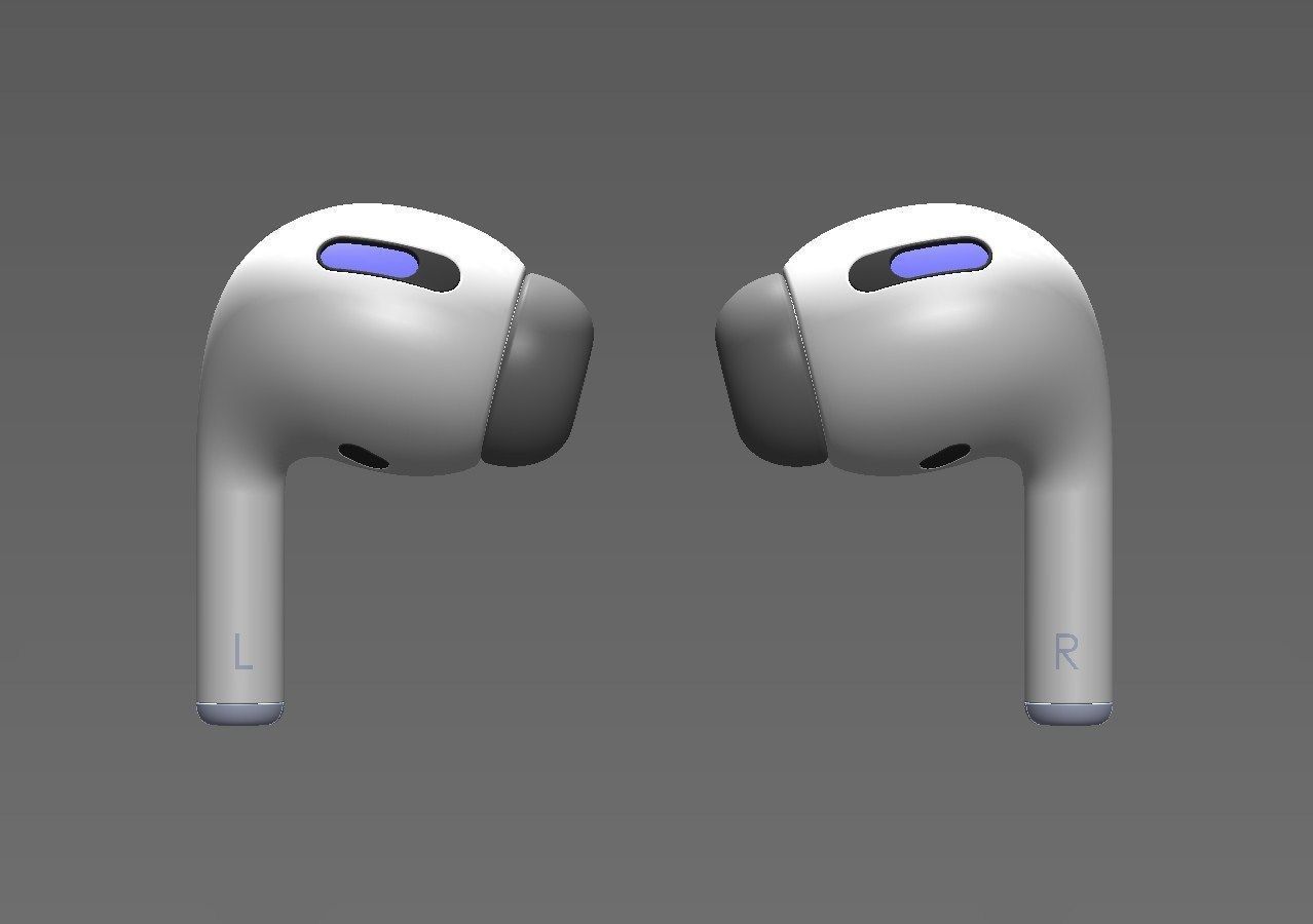 AIRPODS PRO CONCEPT 3D model_2