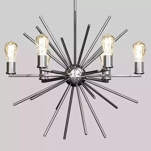 Uptown Carnegie Chandelier 3D model
