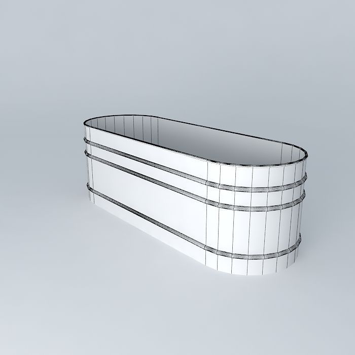 Stock Tank Free 3D model_4