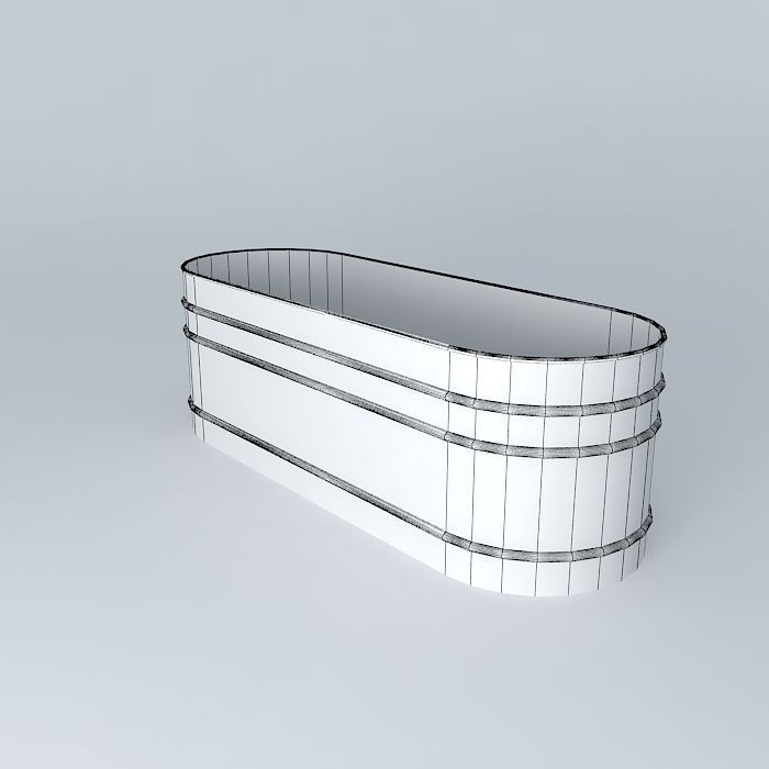 Stock Tank Free 3D model_3