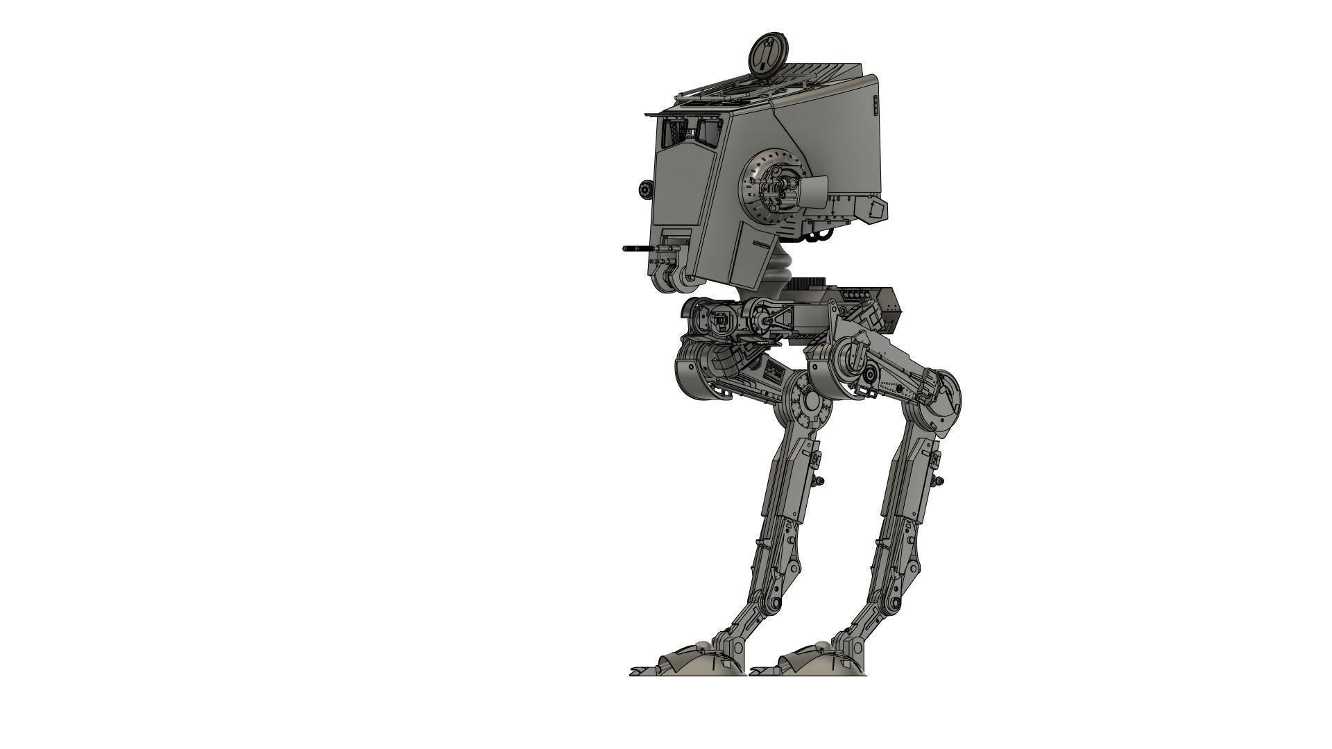 Starwars AT-ST 3D print model_10
