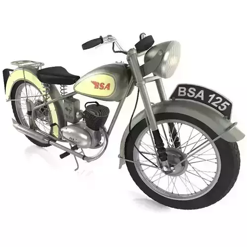 motobike bsa motorcycle
