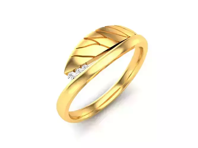 Women Ring 3dm render detail