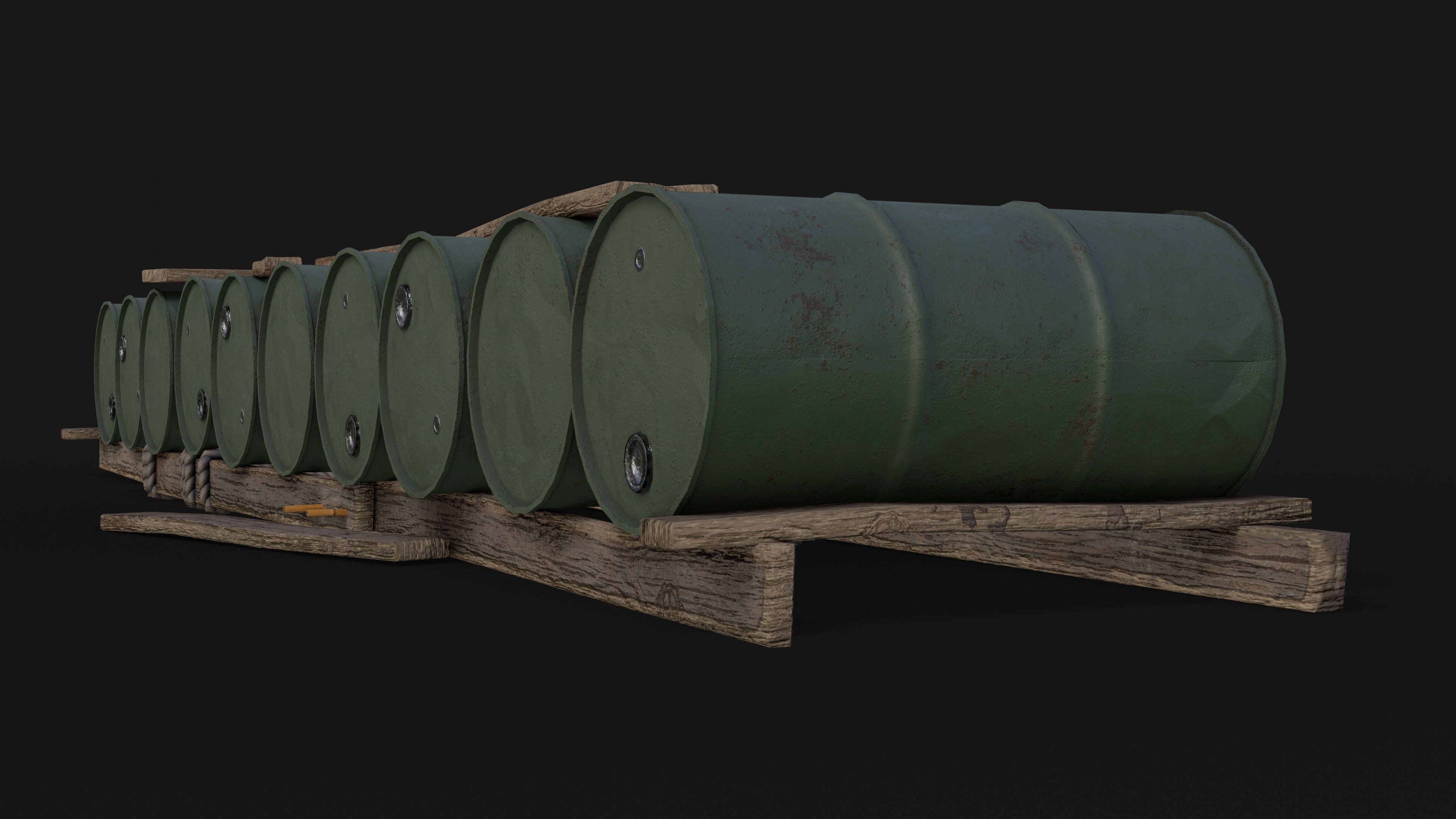 Wooden Storage Assets Collection 02 _27