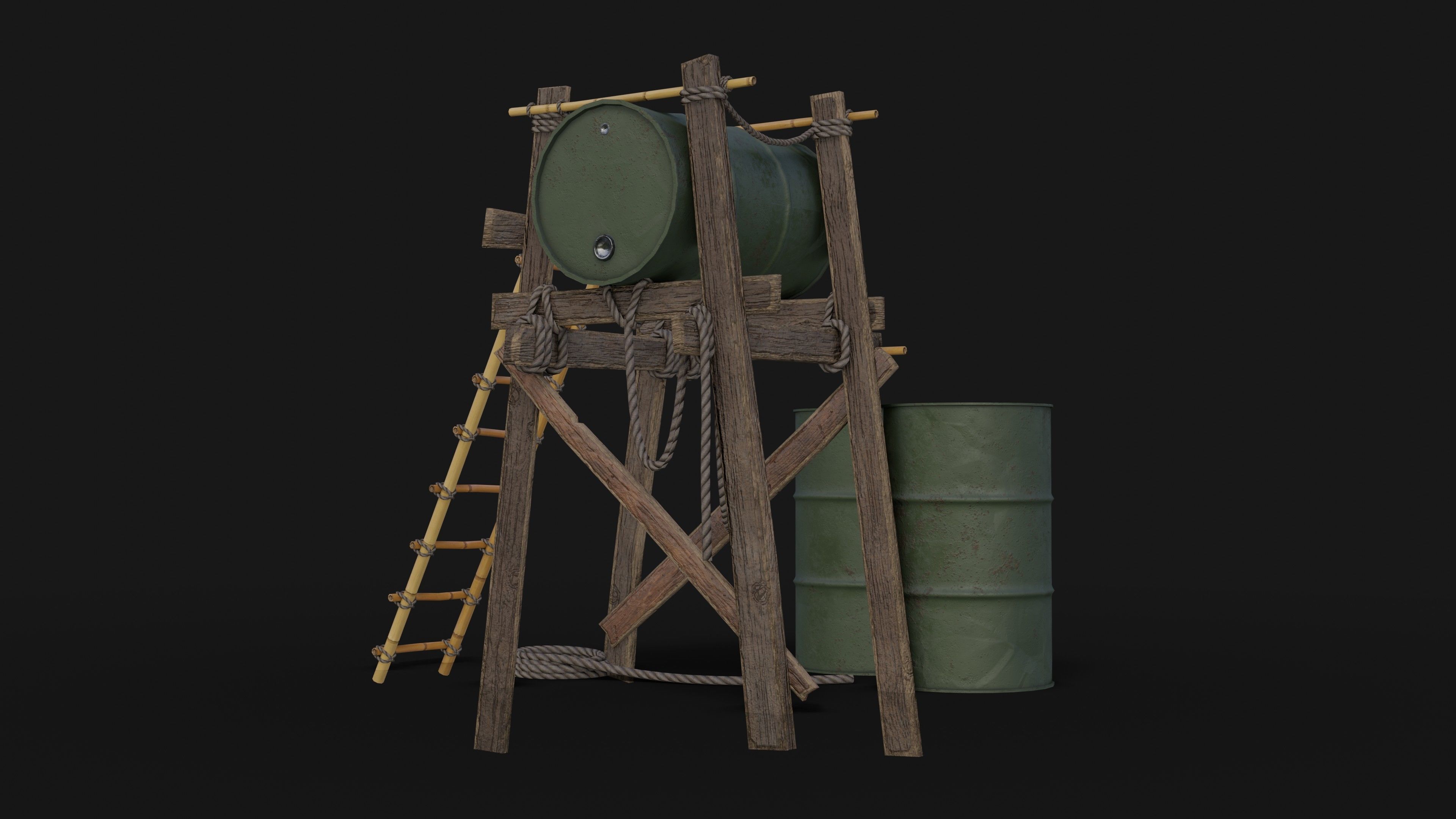 Wooden Storage Assets Collection 02 _15