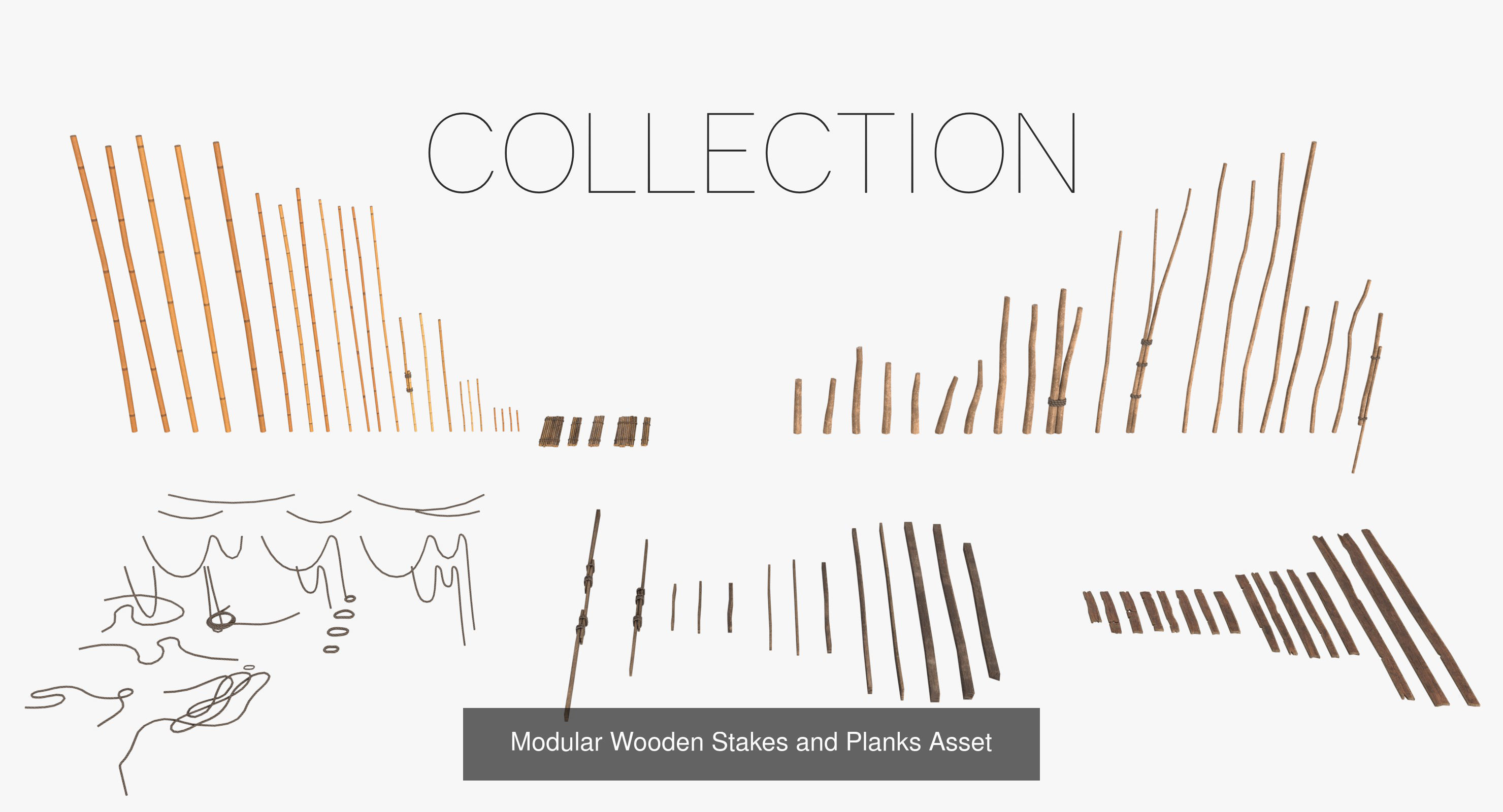 Wooden Storage Assets Collection 02 _2