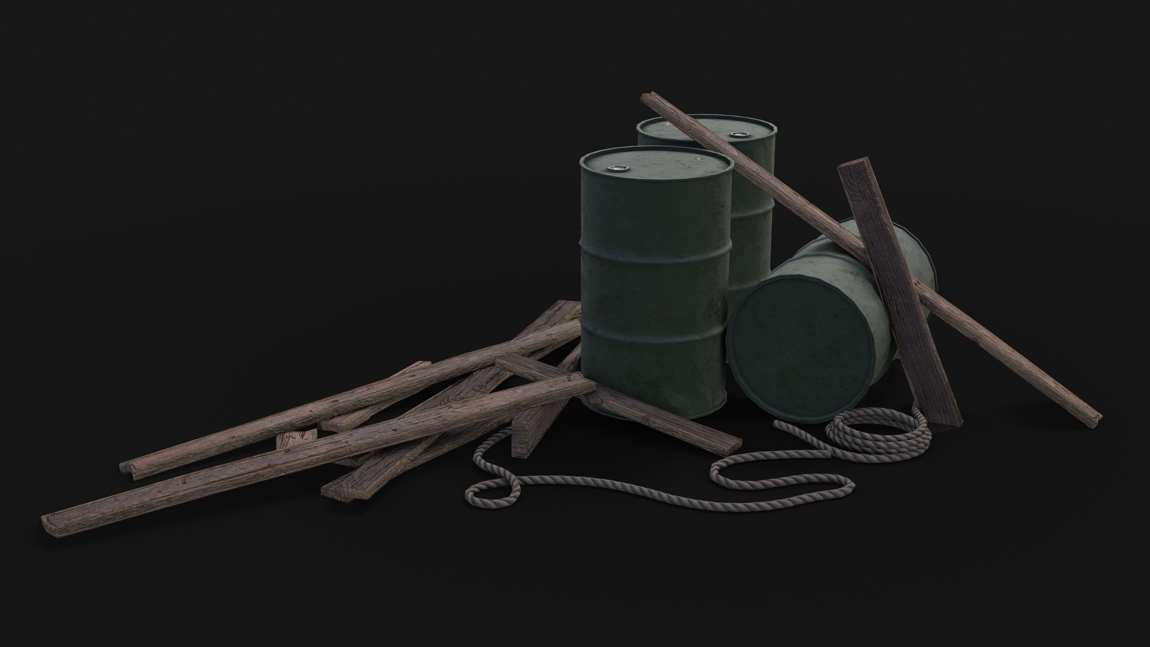Wooden Storage Assets Collection 02 _20