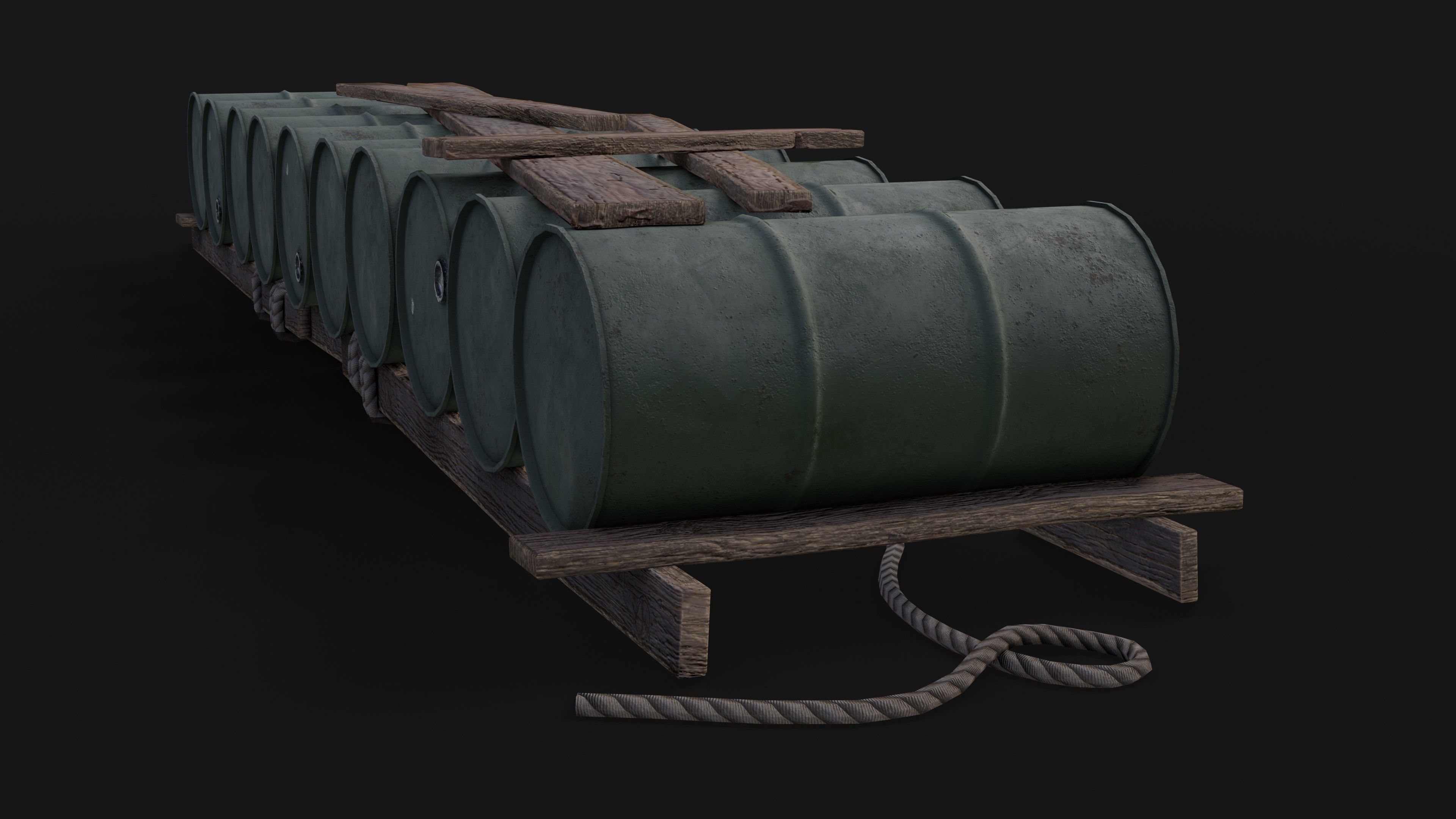 Wooden Storage Assets Collection 02 _30