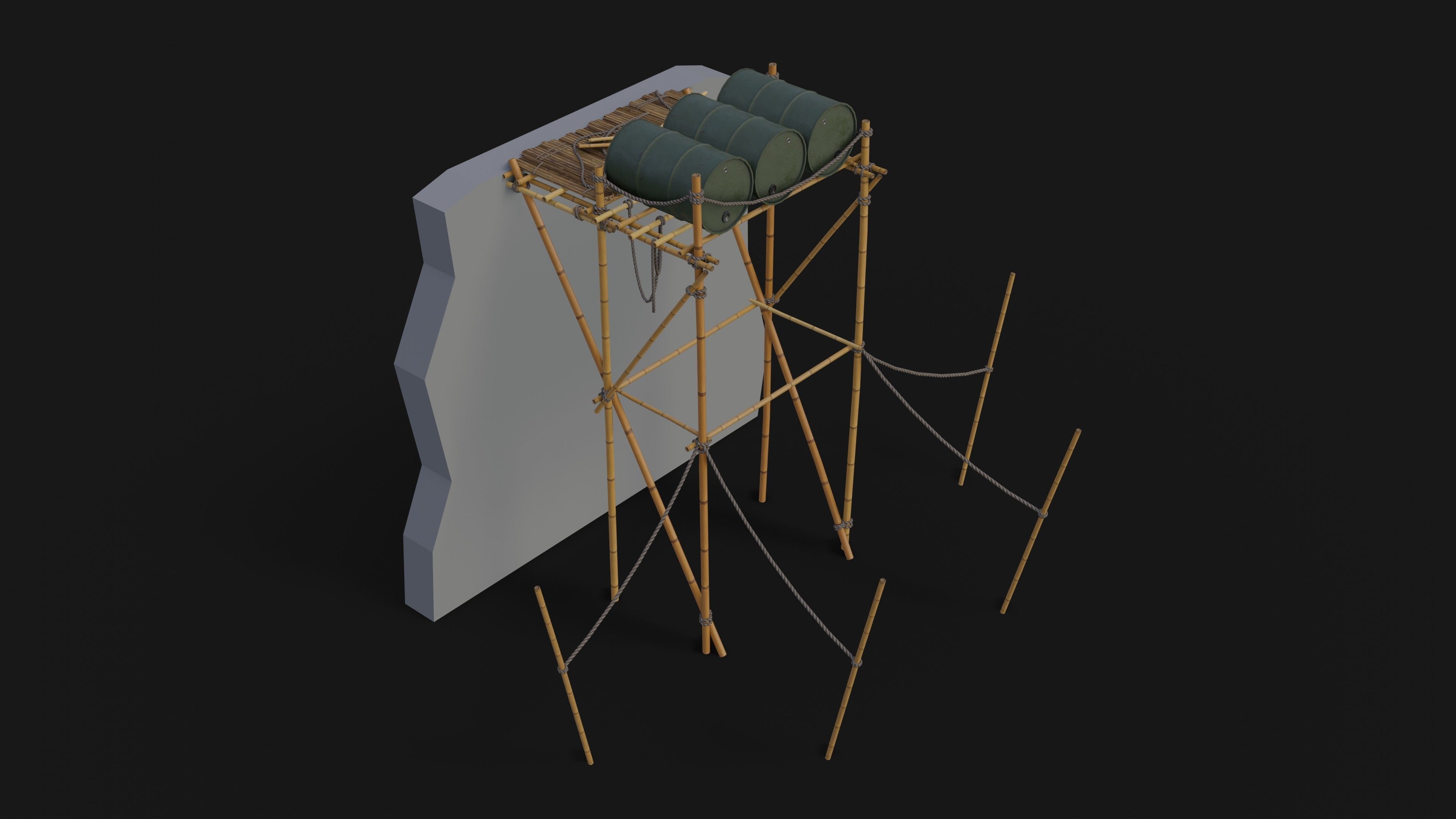 Wooden Storage Assets Collection 02 _26