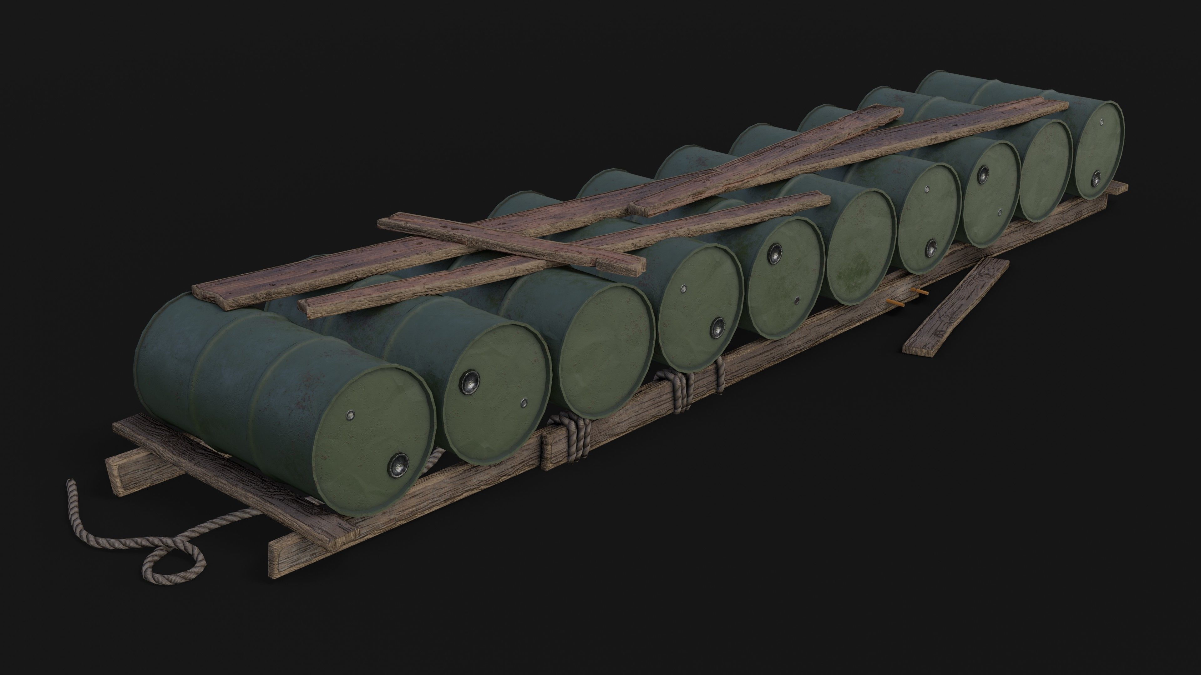 Wooden Storage Assets Collection 02 _28