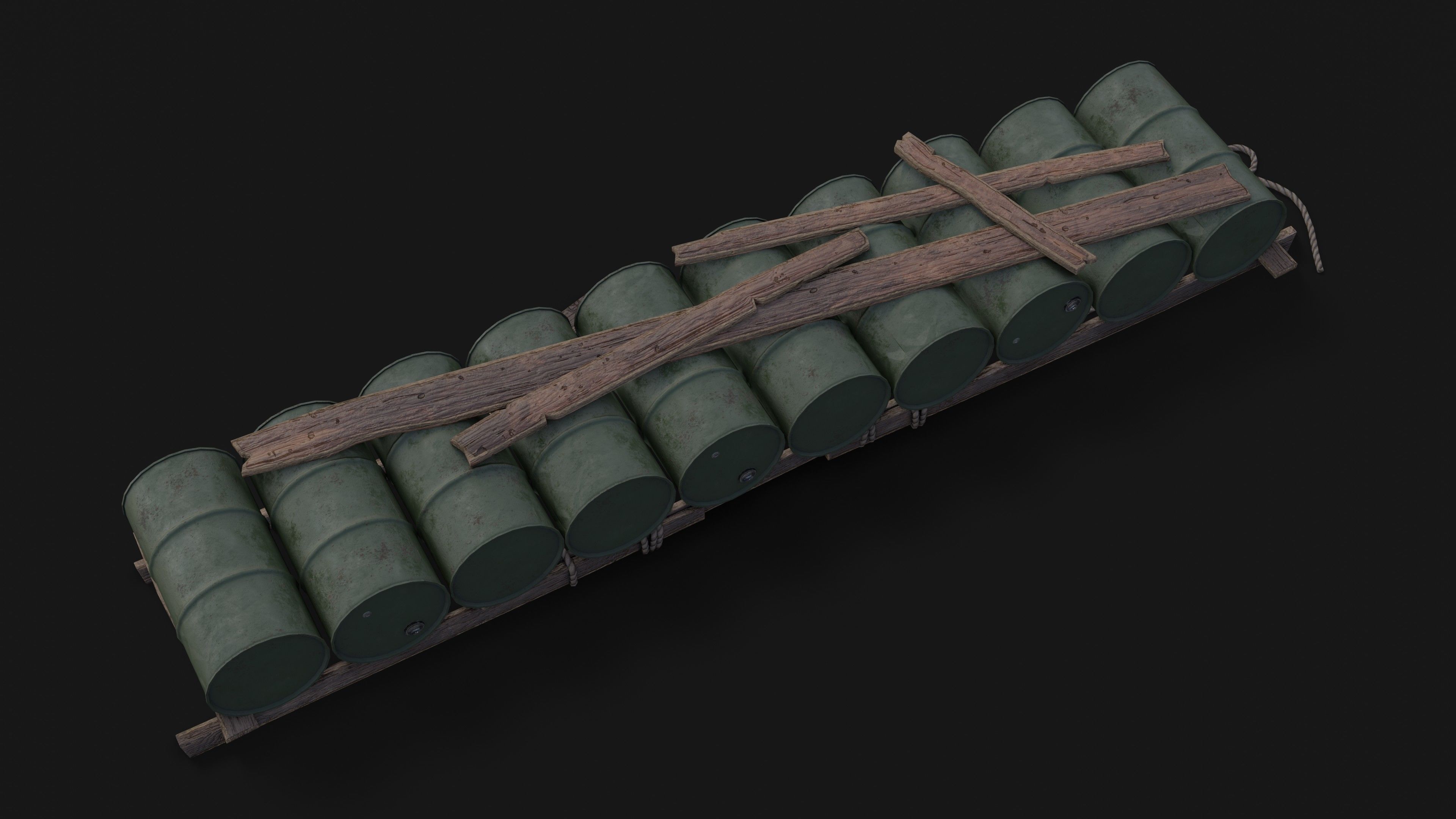 Wooden Storage Assets Collection 02 _29