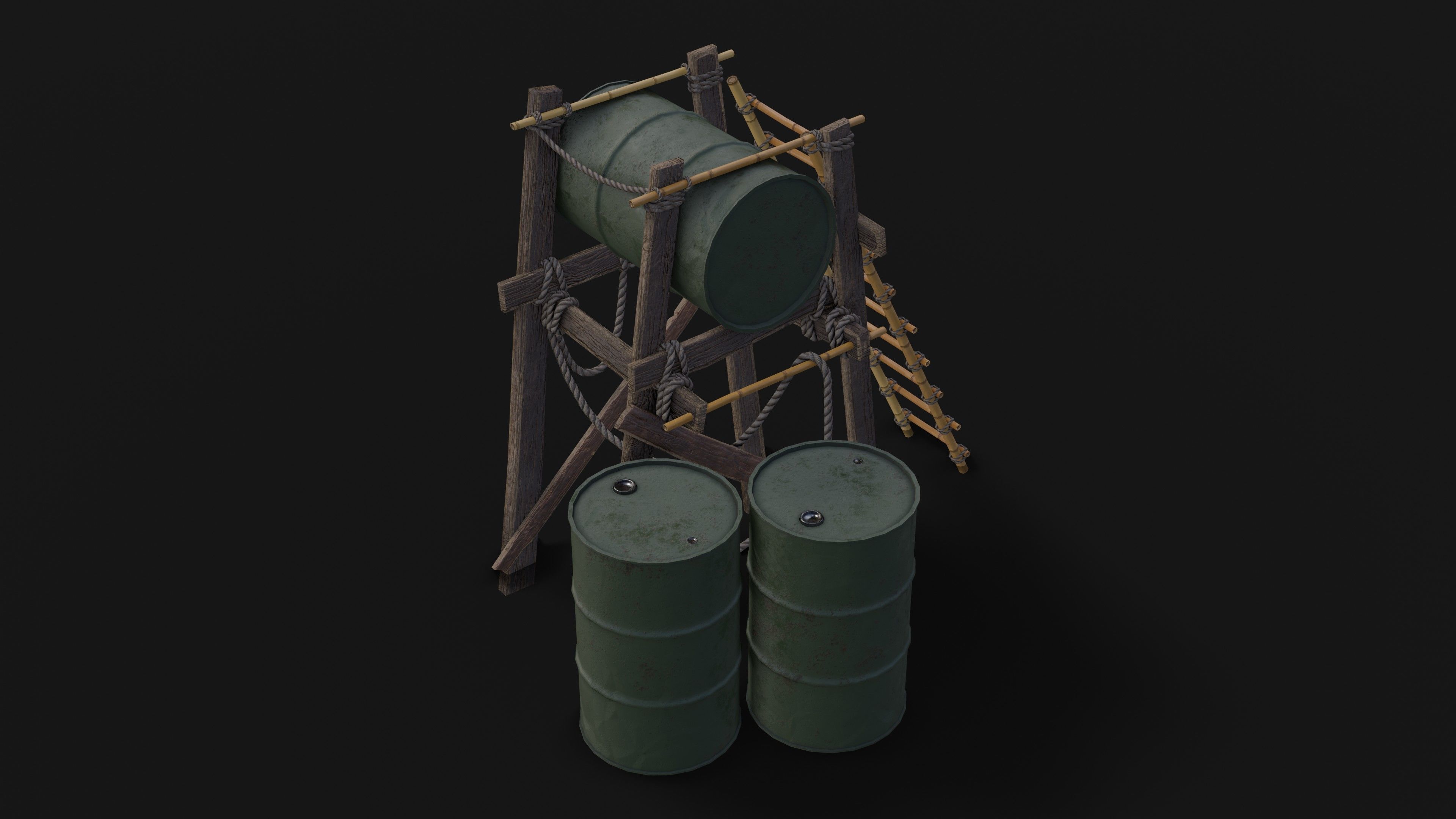 Wooden Storage Assets Collection 02 _16