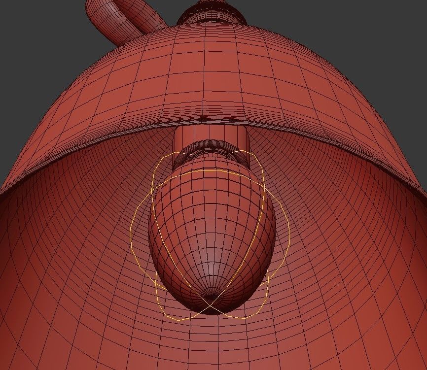 Moooi Bell Lamp 3D model_5