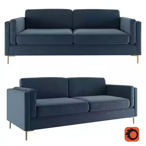 Crate and Barrel Rosalina 84 Sofa