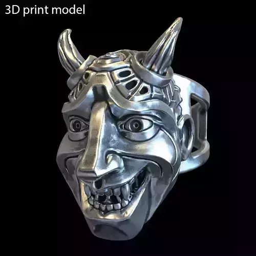 skull ring jewelry Demon  vol3 