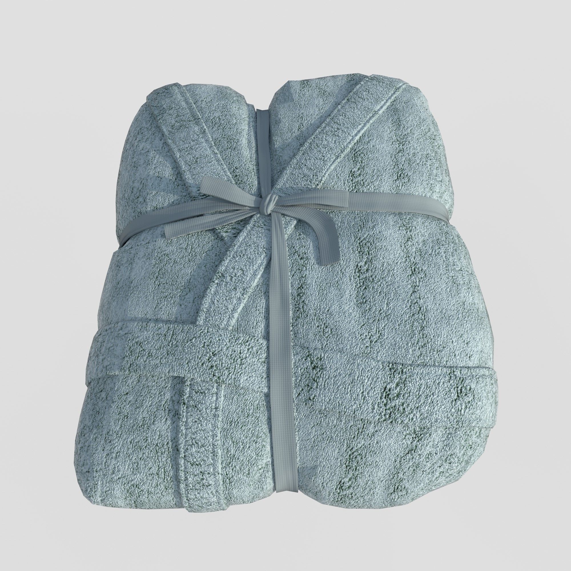 Low-poly 3D model of Bath Towel Low-poly 3D model_1