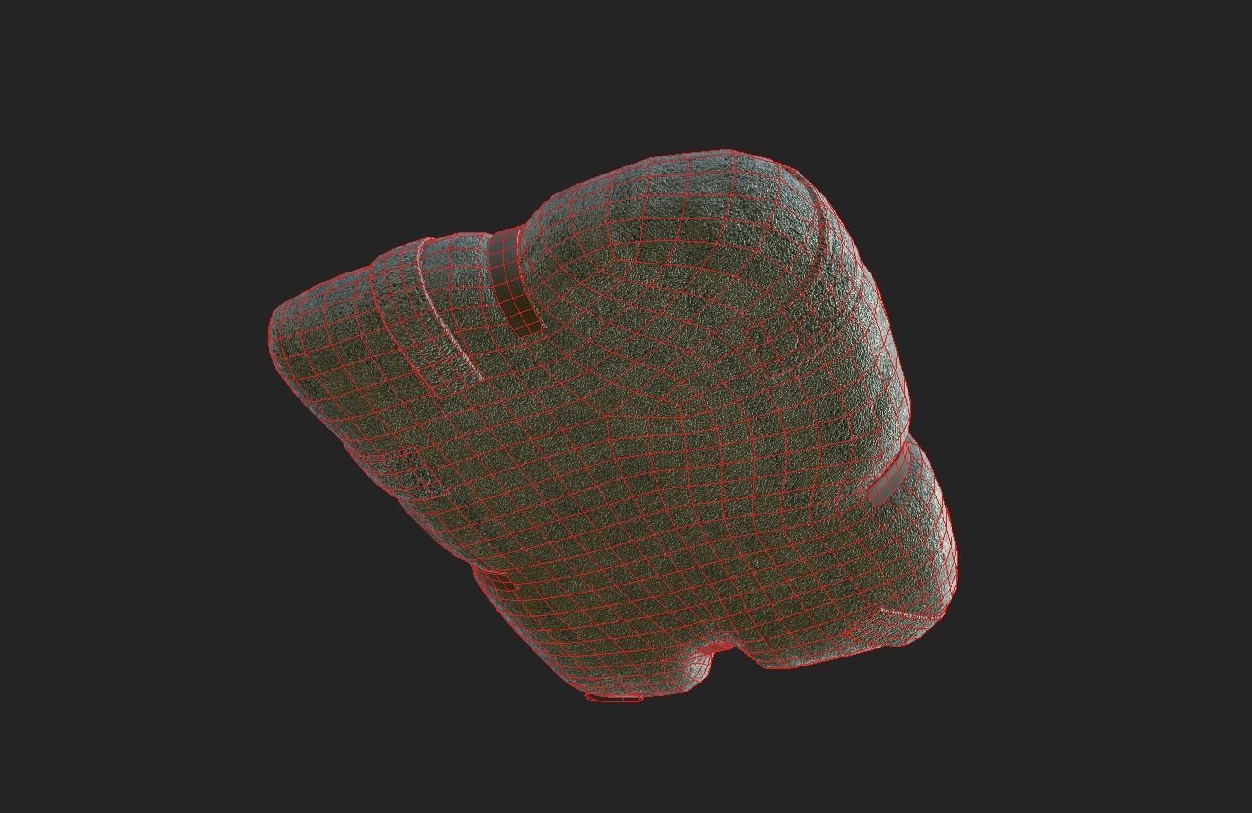 Low-poly 3D model of Bath Towel Low-poly 3D model_6