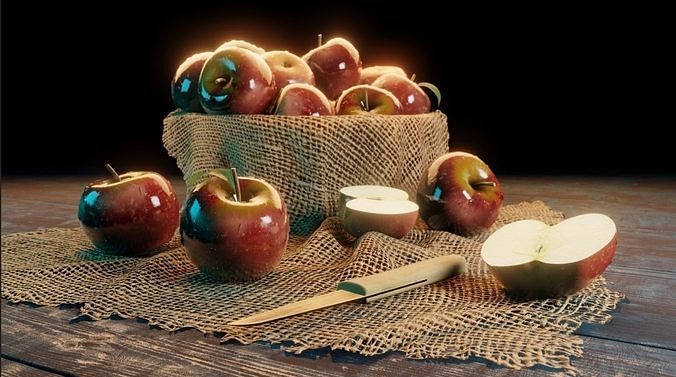 Apples 3D model