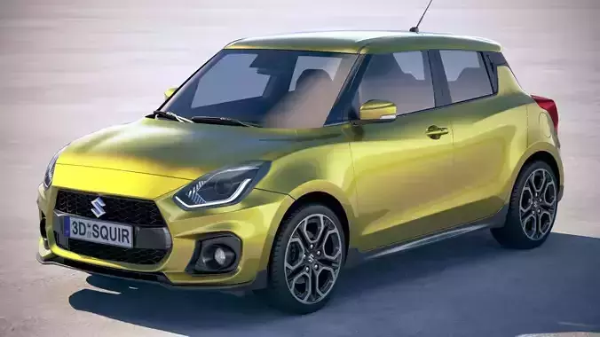 Suzuki Swift Sport 2018 3D model