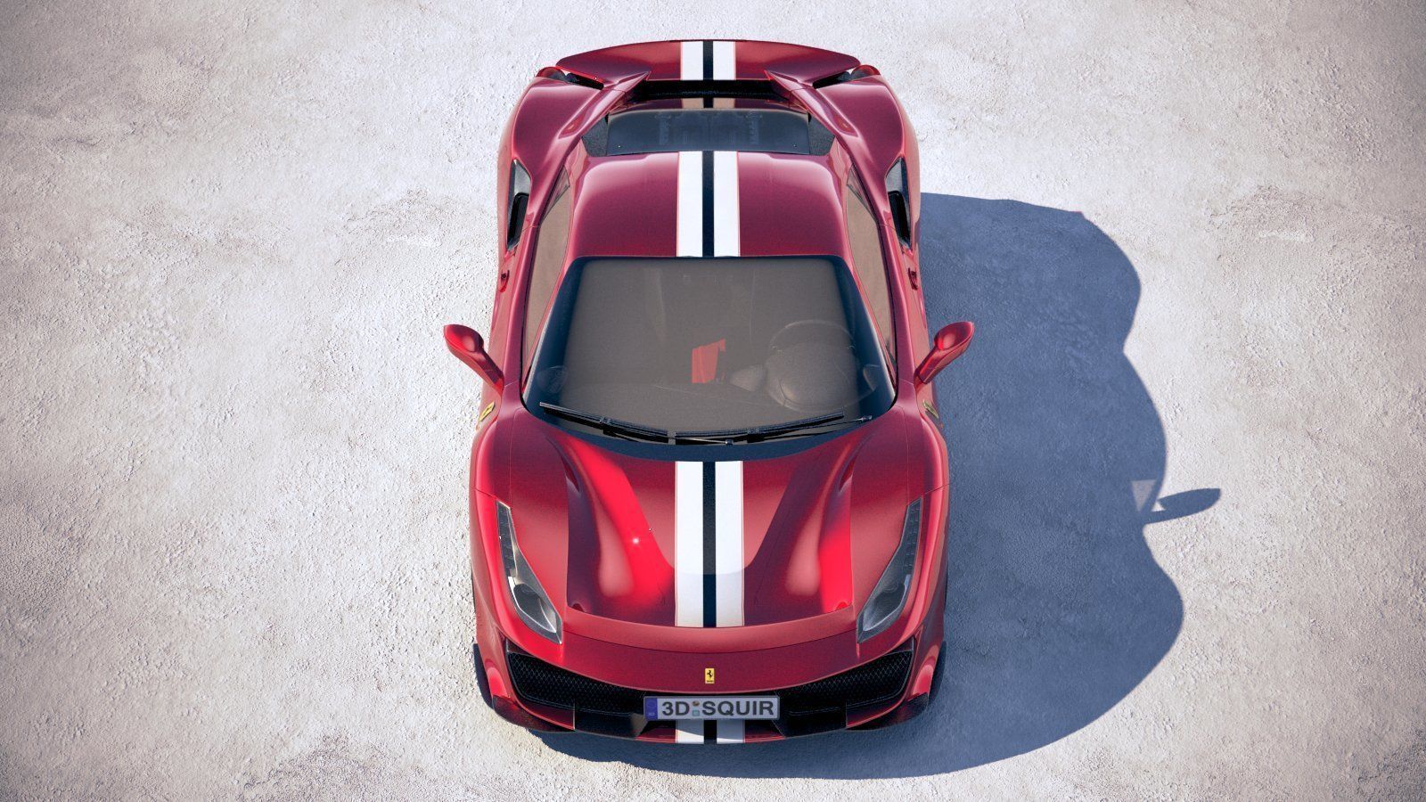 Ferrari 488 Pista 2019 3D model_17