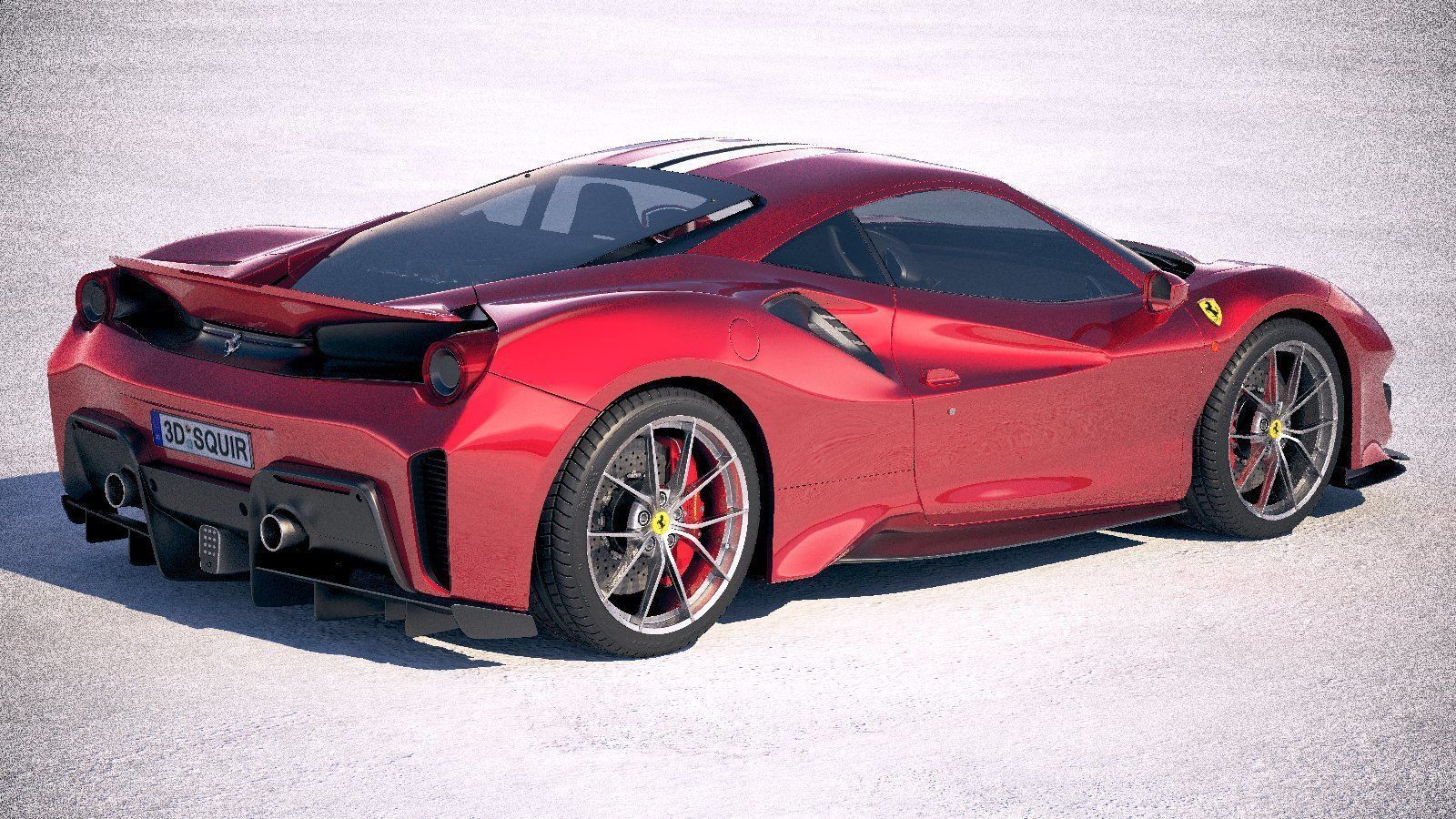 Ferrari 488 Pista 2019 3D model_15