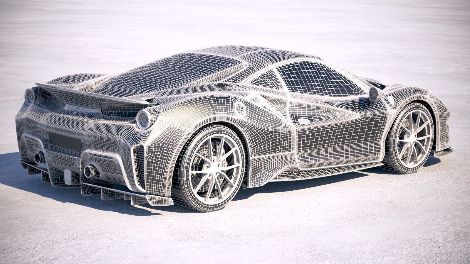 Ferrari 488 Pista 2019 3D model_19
