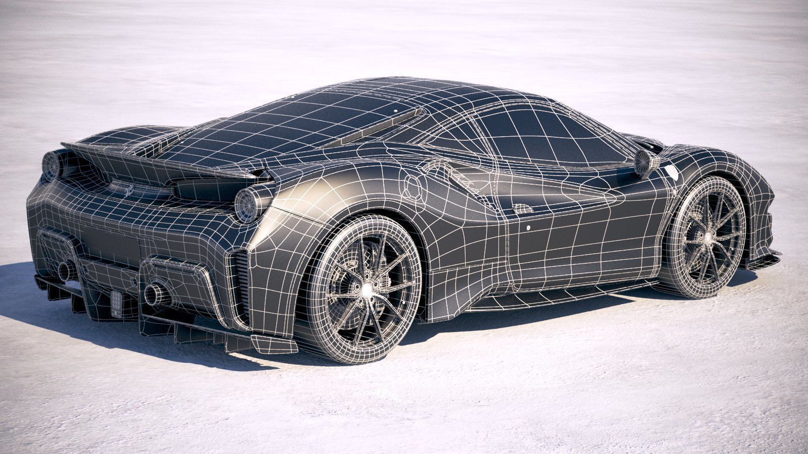 Ferrari 488 Pista 2019 3D model_22
