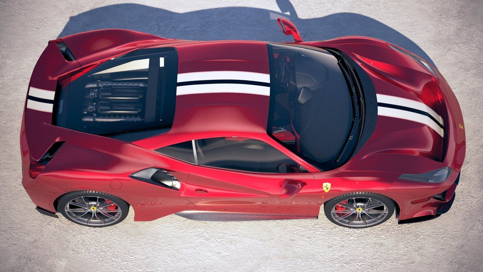 Ferrari 488 Pista 2019 3D model_14