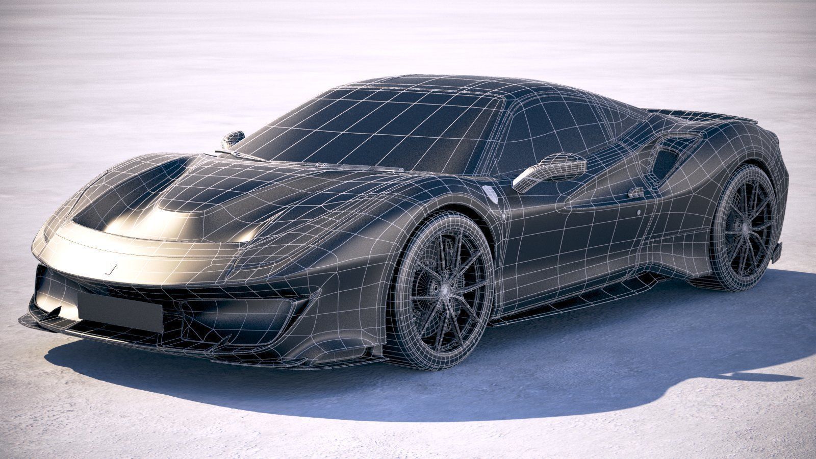 Ferrari 488 Pista 2019 3D model_20